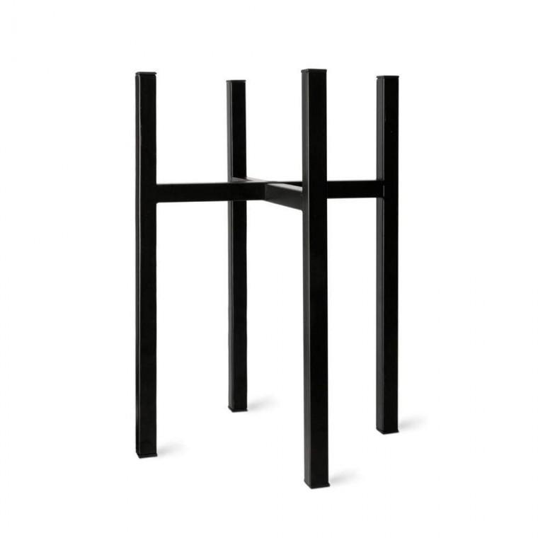 철제 십자형 화분 받침대 스탠드 10 12 14 내경 다용도 실내외 인테리어 소품 모던