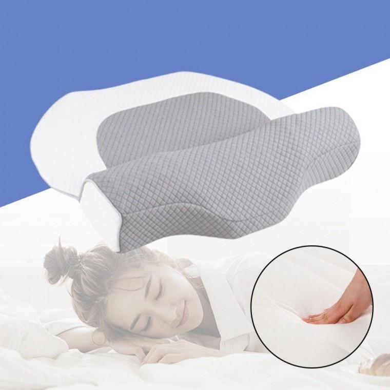 기능성 목 베개 편안한 고밀도 경추 메모리폼 쿠션 목베개 목디스크 잠솔솔 목쿠션