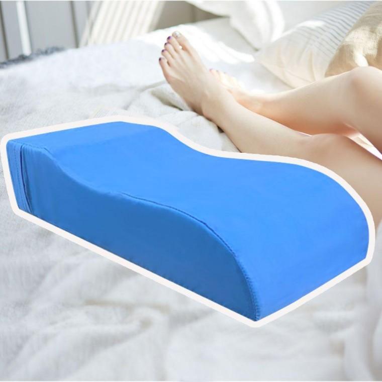 다리 베개 쿠션 받침대 올리고 자기발 무릎 허리 종아리 바디 필로우 메모리폼 롱쿠션