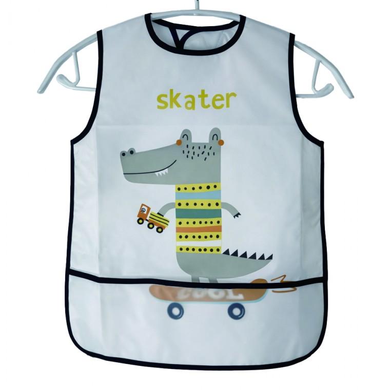 어린이집 방수 턱받이 이유식 조끼