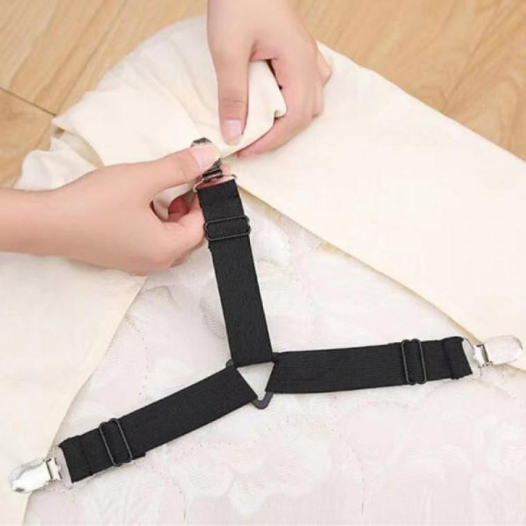 Y자 이불고정집게 3발 침대패드 고정집게 DD-12591