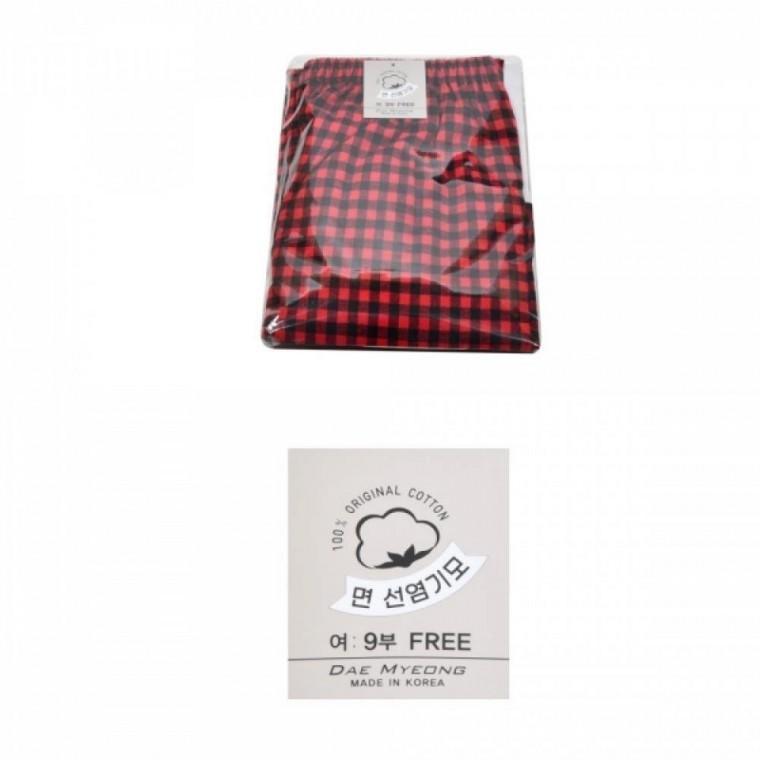 여자 홈웨어 순면 기모 바지 잠옷