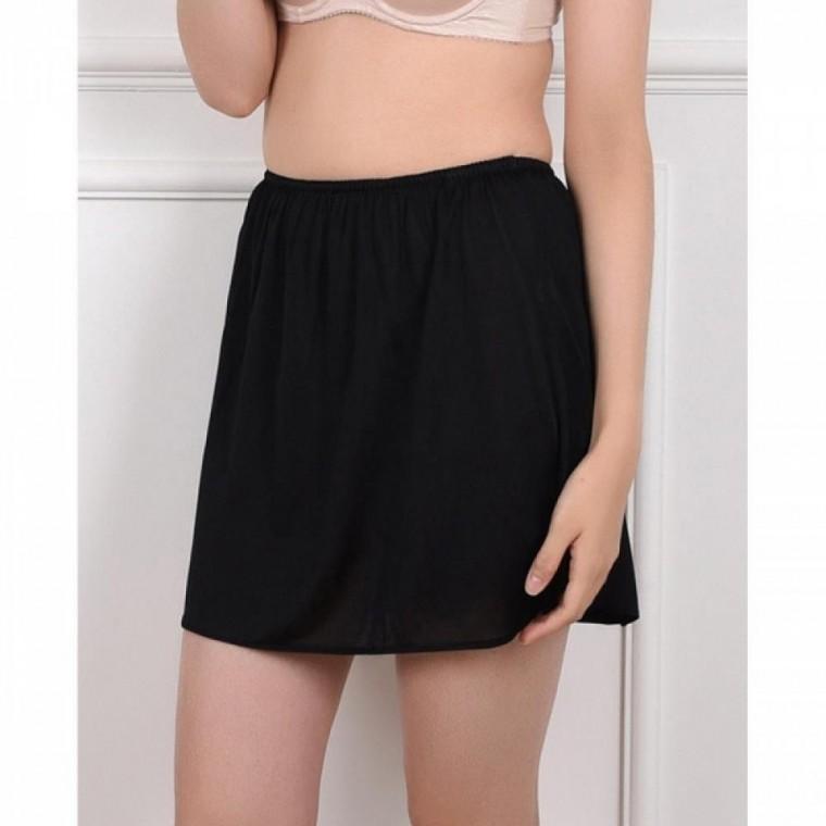 냉장고섬유 여유핏 짧은 속치마 잠옷