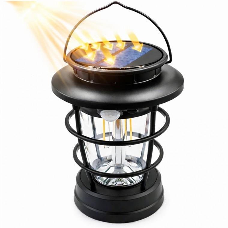 LED 충전식 멀티 야외 벽등 정원등 태양광충전 캠핑 랜턴 조명등 DJD8818아답터포함