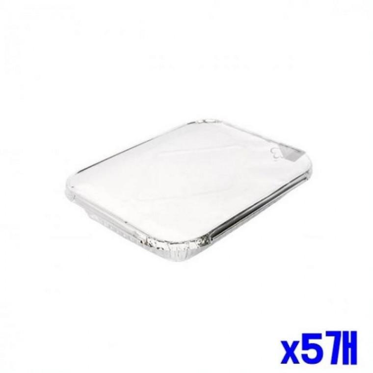 위생적인 은박도시락 5P x5개 캠핑도시락 일회용식기