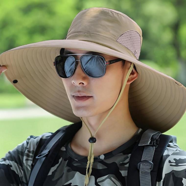 와이드 사파리 모자 등산모자 와이드챙 정글 캠핑 모자 자외선차단