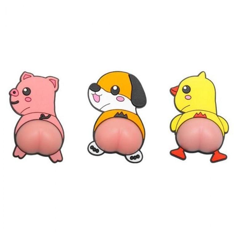 귀여운 자동차 도어 문콕 방지 가드 6개입 캐릭터문콕 차량 용문 스크래치 방지기 실리콘