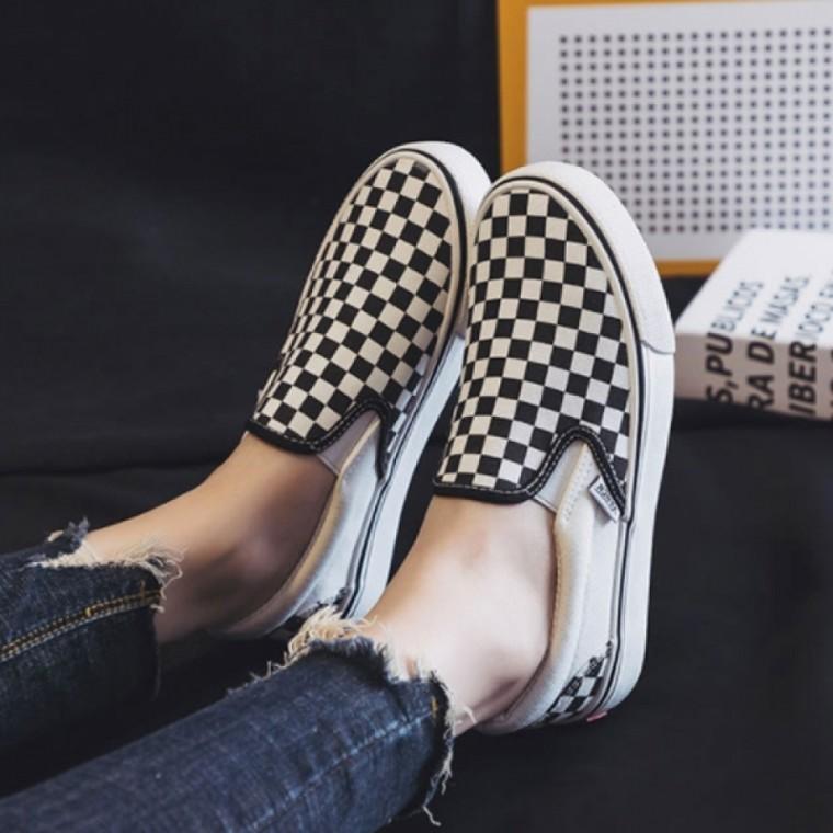스니커즈 단화 슬립온 여성신발 ZG체크