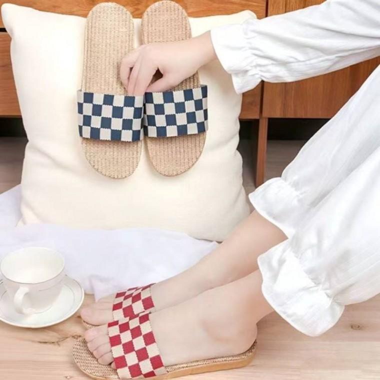 남성 여성 거실 사무실 발편한 실내화 거실화 사계절 린넨 슬리퍼