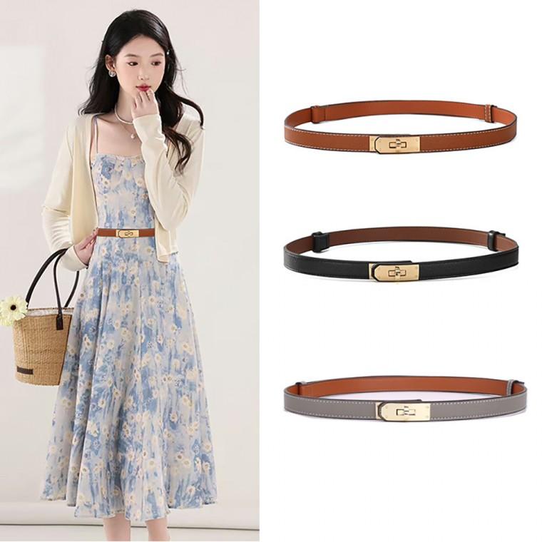 여성 슬림 벨트 원피스 허리라인 패션벨트
