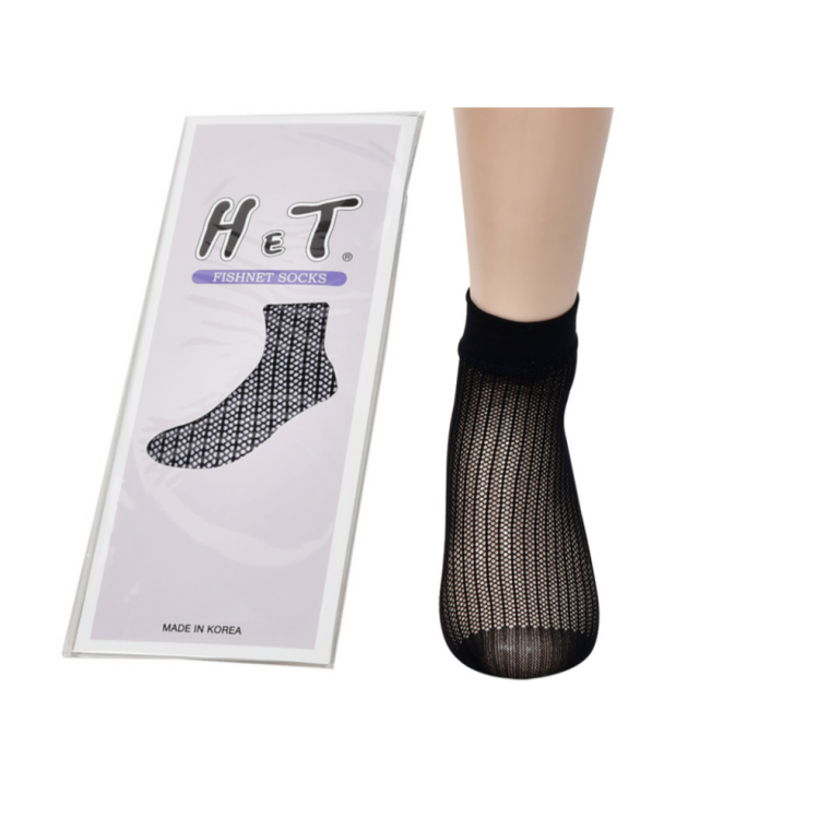 여성스러운 전체 피쉬넷 망사 양말 5족