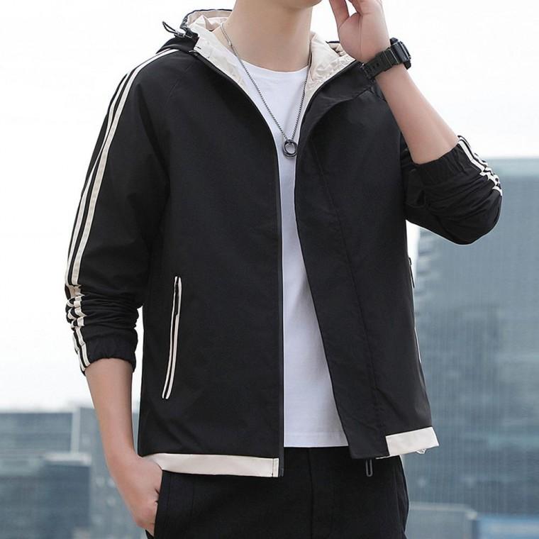 남자 여자 자켓 낚시 가을 배색 바람막이 남여 공용 간절기 점퍼