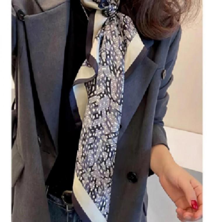 프렌치스카프 쁘띠 실크 미니 스카프 데일리 단체 선물