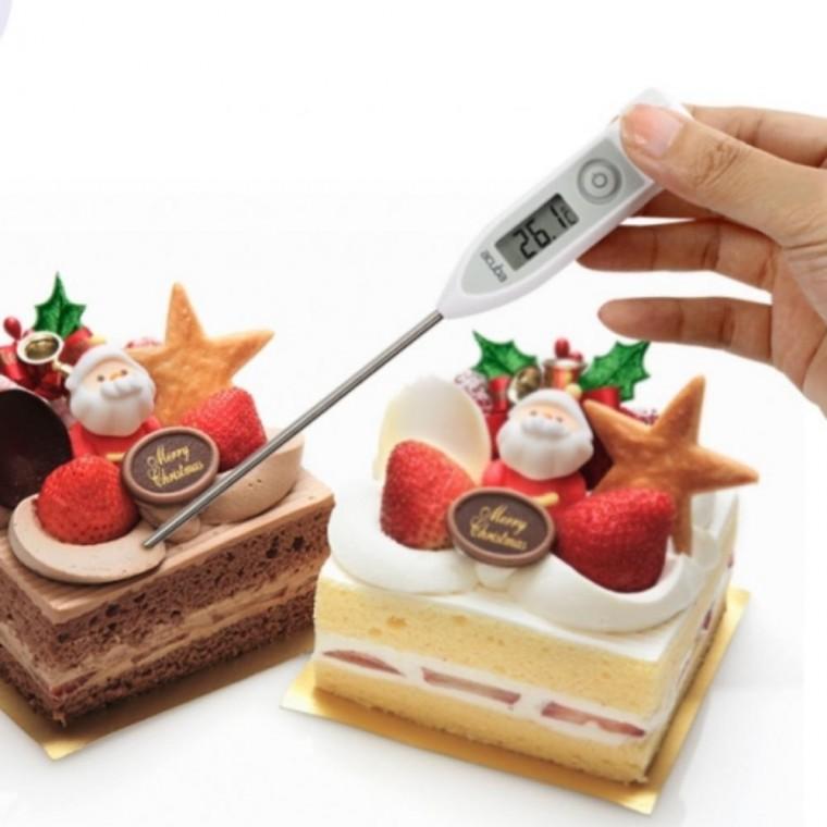 베이킹 쿠킹 주방 방수 요리 탐침형 센서 고급 온도계