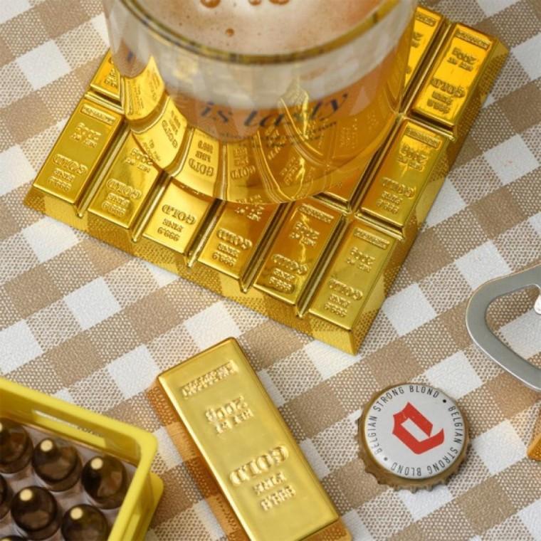 골드바 주방 컵받침 티 코스터 홀더