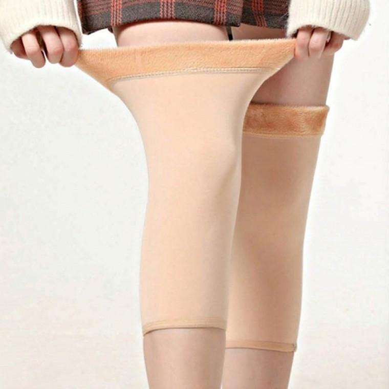 왕스판 소재 겨울철 시린 무릎 보호 무릎 보호대