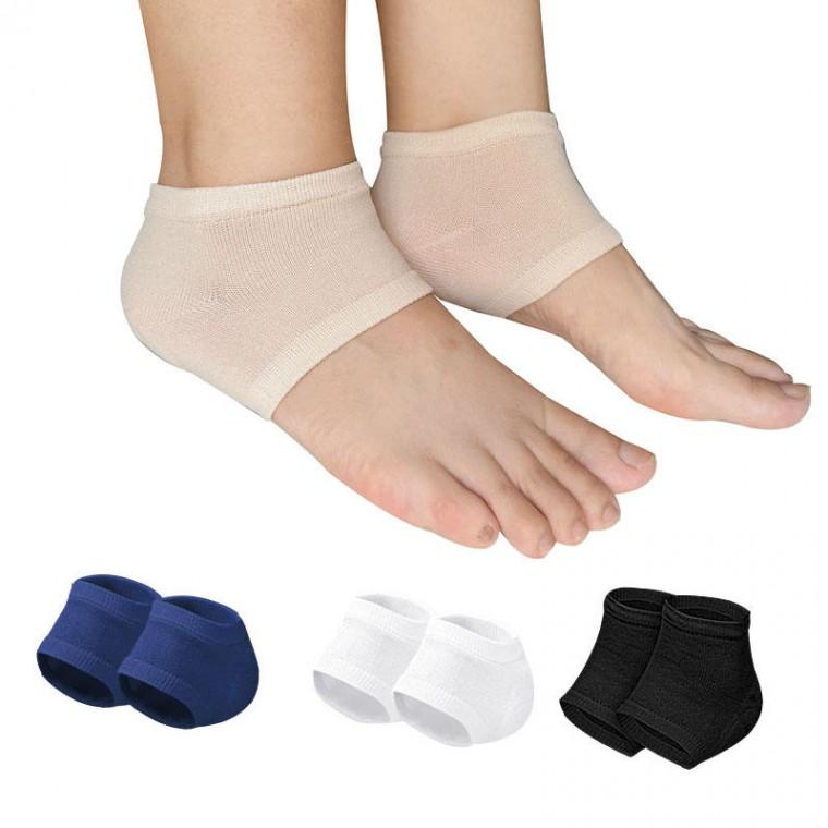 통기성 레이스 실리콘 뒤꿈치 보호대 각질 완화 발뒤꿈치 패드