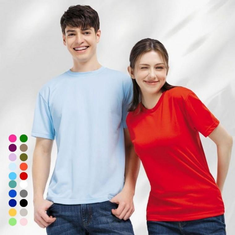 쿨론 라운드 티셔츠 반팔 단체티 헬스 운동복 작업복