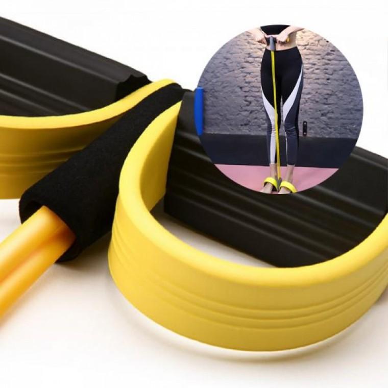 요가 필레테스 홈 트레이닝 기구 어깨 등 전신 풀업 근력 운동 스트레칭 고무 로잉 밴드 M10949