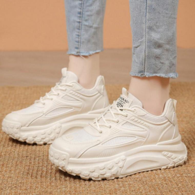 통굽 여자 스니커즈 운동화 키높이 캐주얼화 조깅화 신발