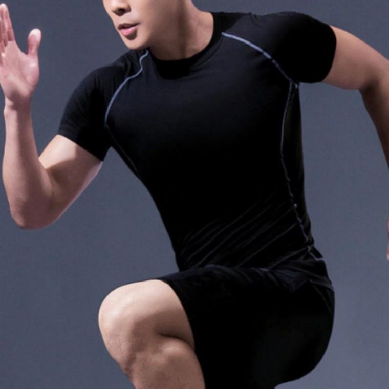 남자 헬스 요가 홈트 런닝 트레이닝복 기능성 반팔