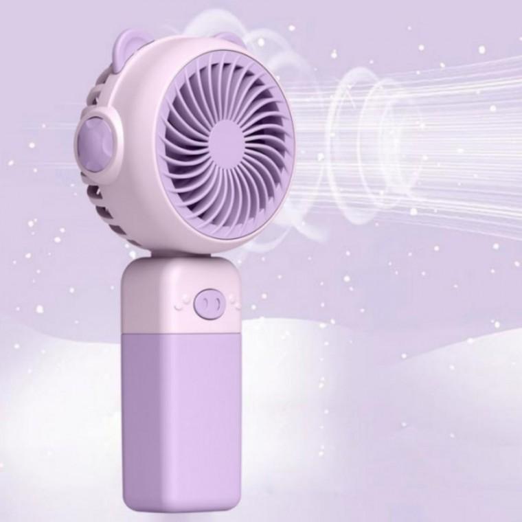 선풍기 풍기 돼지코 휴대용 무선 손선풍기 경량손