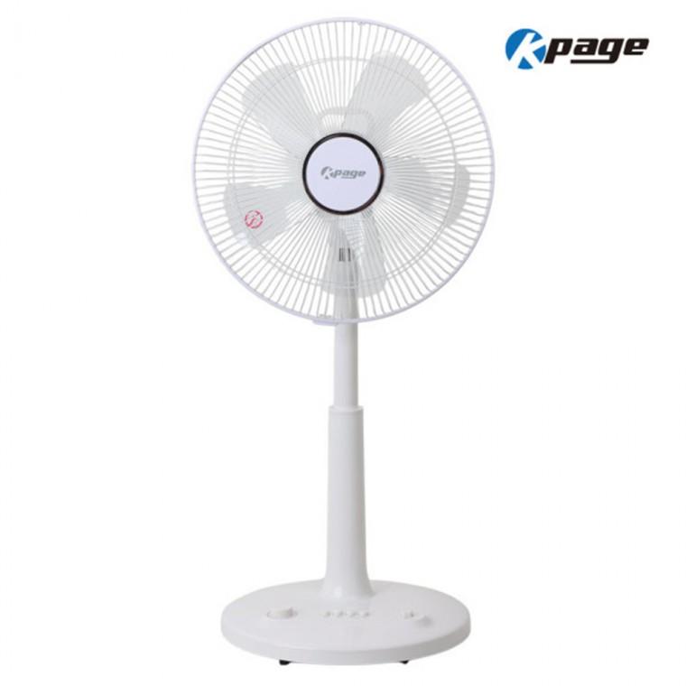 케이페이지2614S 14인치 5엽날개 스탠드선풍기 가정용 거실 사무실 일반 기계식 좌석형 선풍기