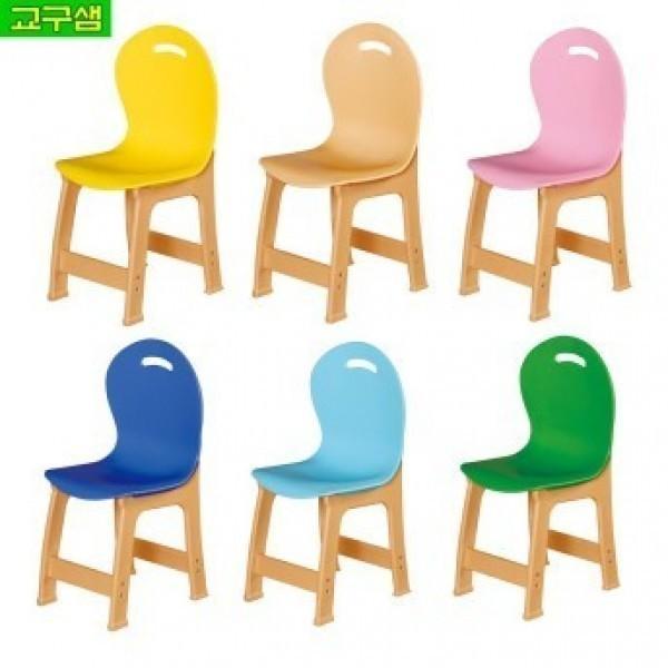 교구샘 파스텔 어린이 의자 123학년 초등학생용 6colors