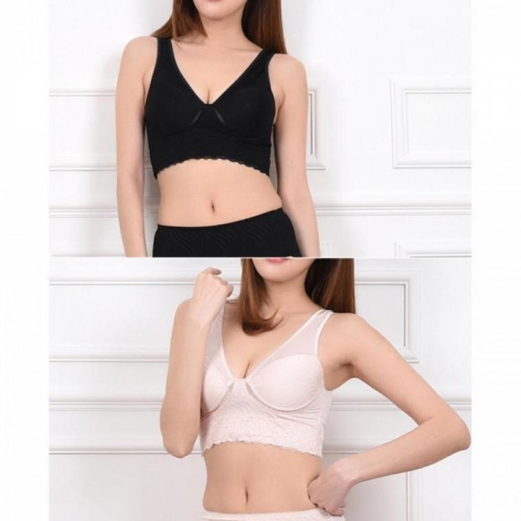 시원한 여름 3/4컵 몰드 스포츠브라