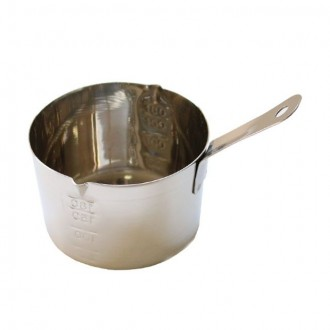 베이킹 이유식용 손잡이 스텐 계량컵 200ml