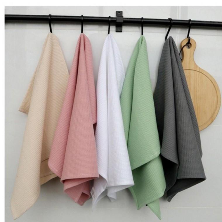 6컬러 와플 키친타올 주방 세탁가능타올 와플타올 행주 키친타올