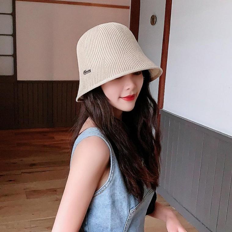 짜임 버킷햇 벙거지 여자모자 봄 여름 생얼모자 뜨개모자 야외 데일리모자 여자버킷햇 패션모자