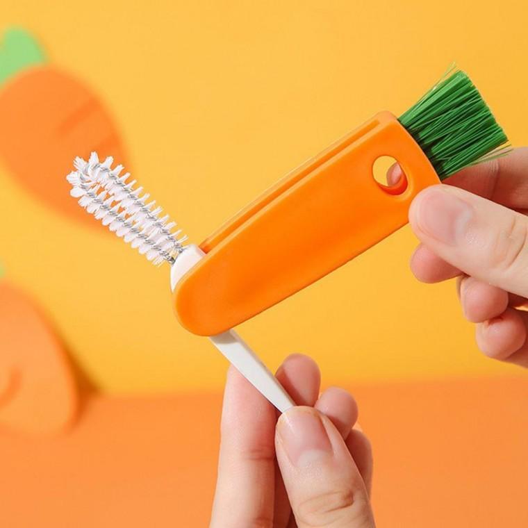 틈새 뚜껑 미니솔 세척솔 텀블러입구 이물질 제거 틈새세척 브러쉬 뚜껑솔 좁은곳 젖병 병솔 미니세척솔
