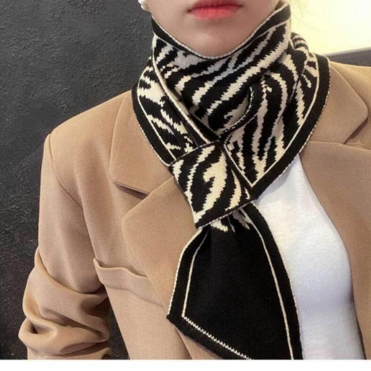 미니 고리형 머플러 니트 남성 겨울패션 스타일리시한 미니 머플러 여성