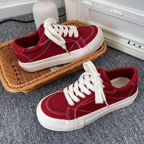 미니멀 베이직 로우탑 여성 단화 스니커즈 LK-K25