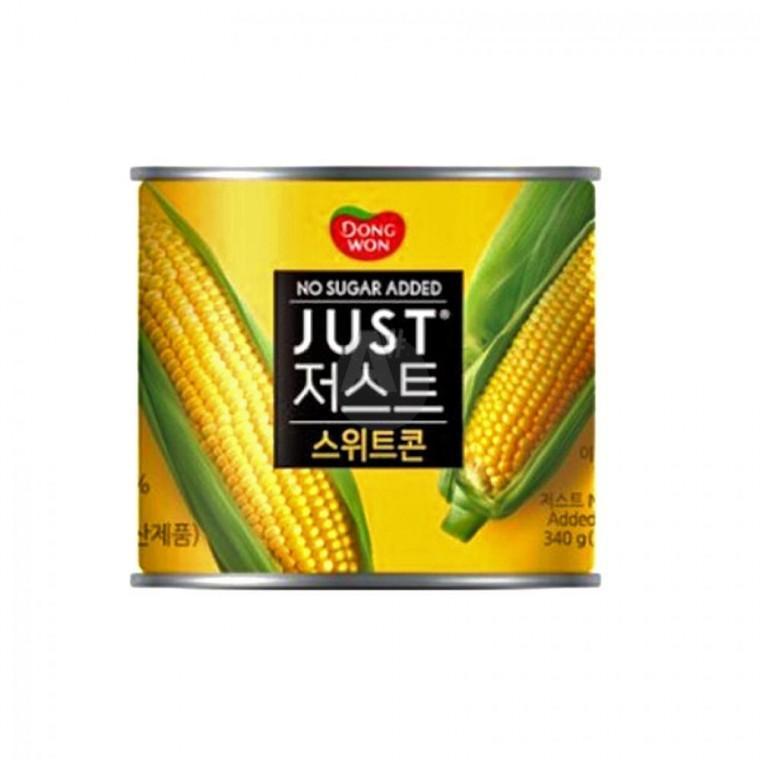 동원 저스트 스위트콘 340g 옥수수통조림 샐러드 옥수수콘 콘통조림 옥수수캔 미니옥수수캔 옥수수알