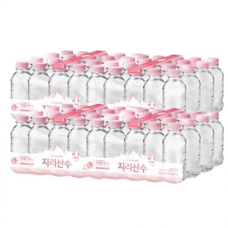 아워홈 지리산수 핑크 미니 330mlx80병 생수