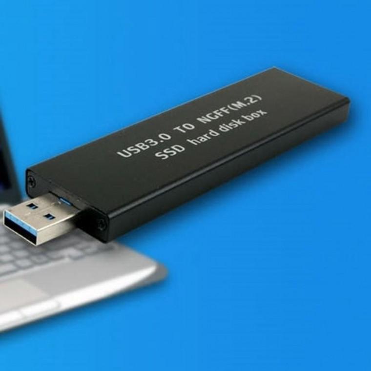 M.2 (NGFF) USB 3.0 USB 외장 케이스(SSD)