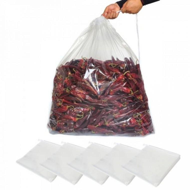 건고추비닐 김장비닐 끈달린 김장봉투 10근 80X90 5매