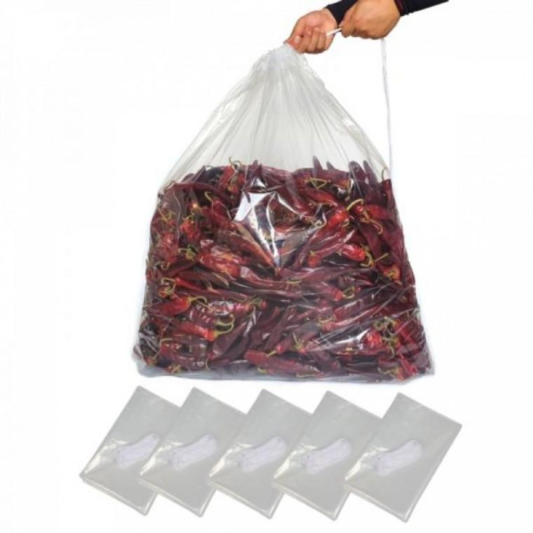건고추비닐 김장비닐 끈달린 김장봉투 30근 100X150 5매