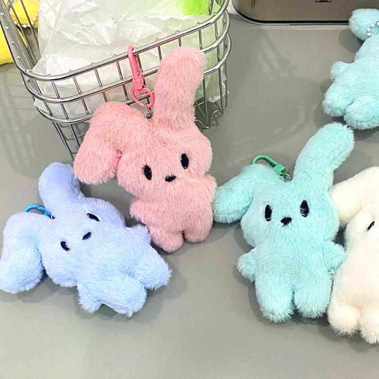 [지앤지] 토끼 열쇠 고리 인형 키홀더 참 소품샵 키링 백참 키체인 굿즈 가방 꾸미기 장식걸이 스트랩