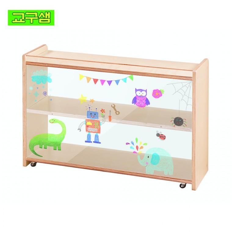 교구샘 어린이 자작 이단투명장A H9-13