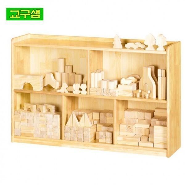 교구샘 어린이 원목 유니트블럭 블럭수 310개 H30-7