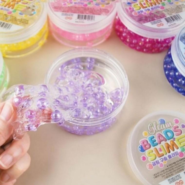 어린이날 단체선물 학원 구슬 슬라임 [12개세트]