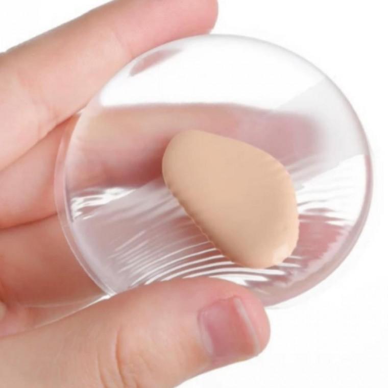 [SHG] 선크림 쿠션 말랑말랑 볼터치 투명 퍼프 로션 실리콘 메이크업