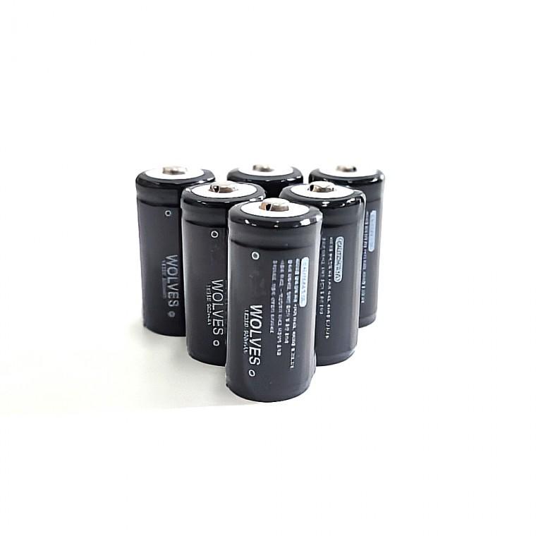 울브스 보호회로 3.7V 리튬이온 900Mah 18350 배터리