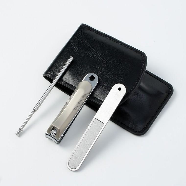 레버컷 손톱깎이 3종세트 NC-06 (블랙)