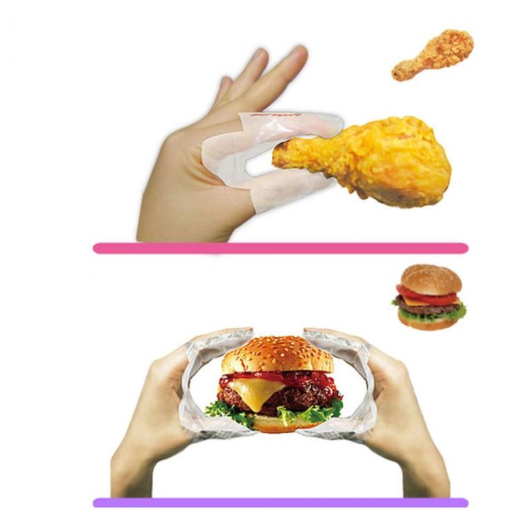 손가락 비닐장갑 일회용비닐장갑 핑거냅 핑거넵 500매