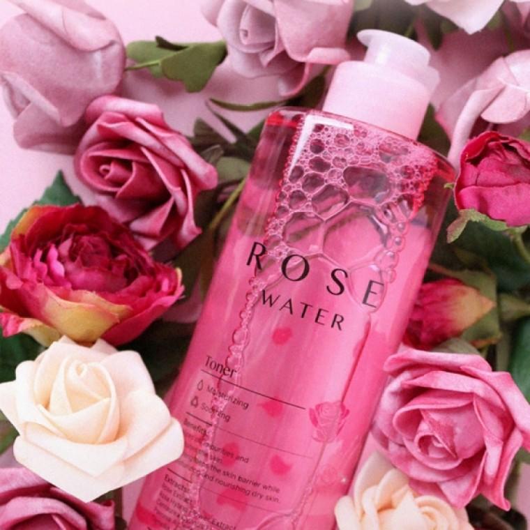 수분공급 빠르게진정 수분유지 장미화장품 토너 530ml