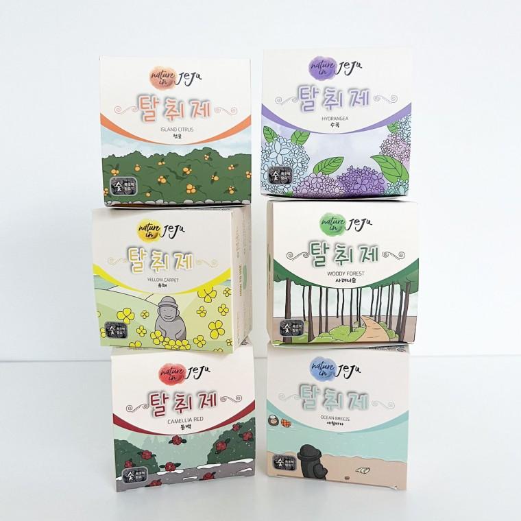 네이처인제주 실내탈취제 6가지향 옷장 화장실 탈취제 집안냄새제거